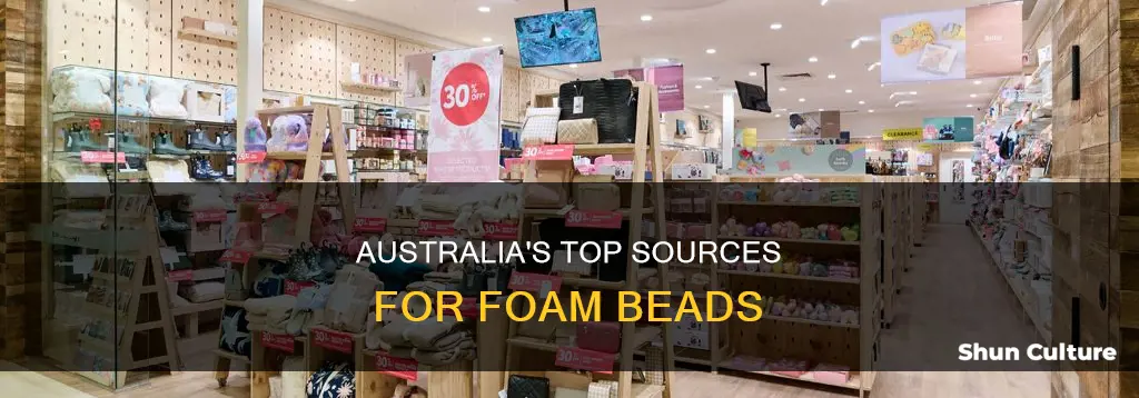 where to find foam beads in australia