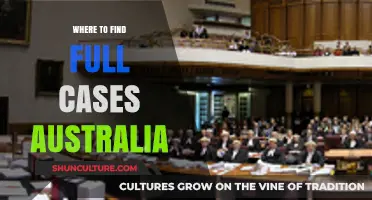 Full Cases: Where to Find Them in Australia