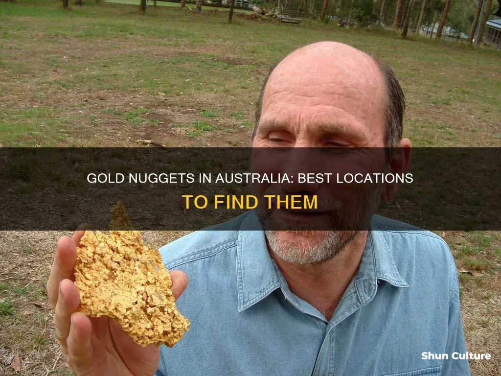 where to find gold nuggets in australia