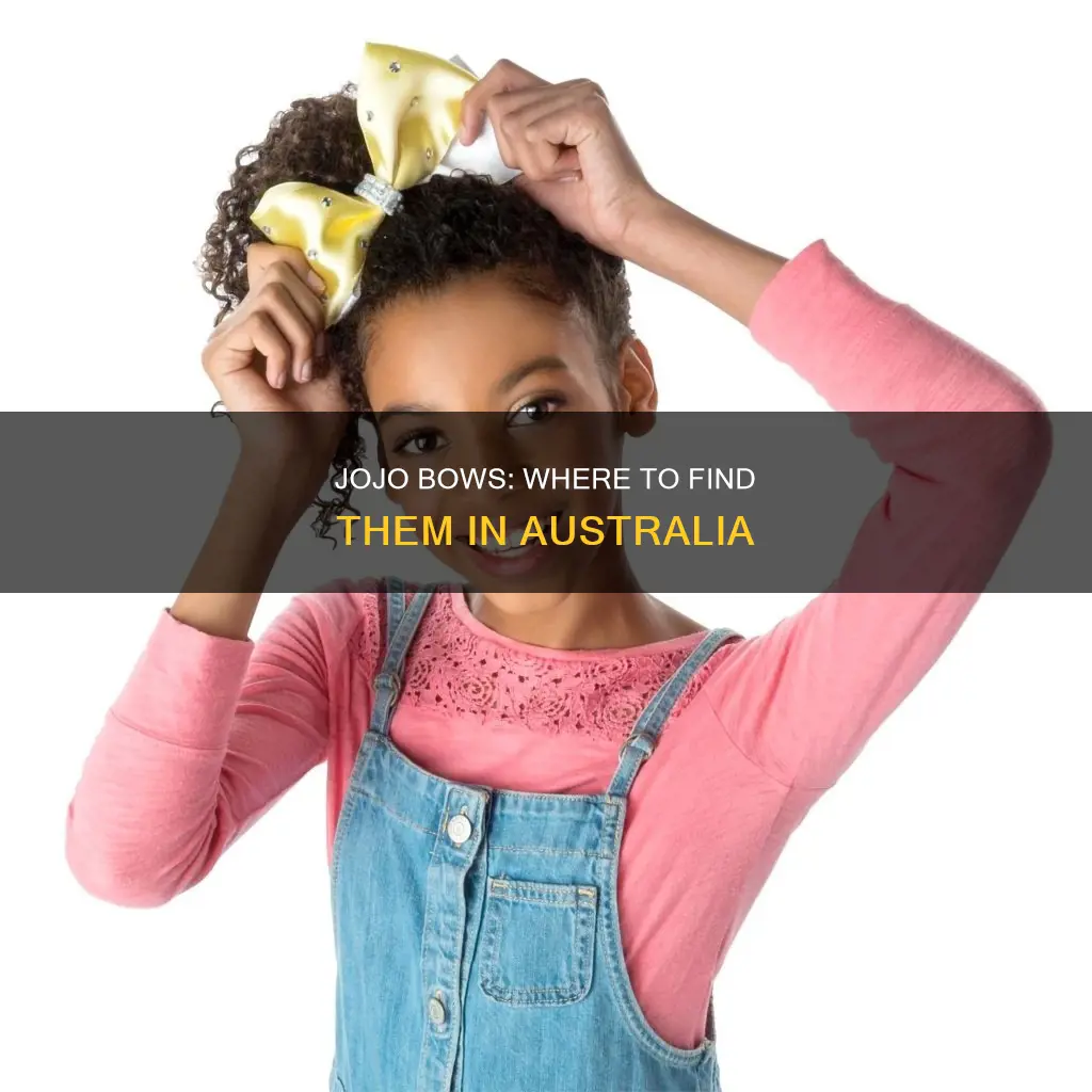 where to find jojo bows in australia
