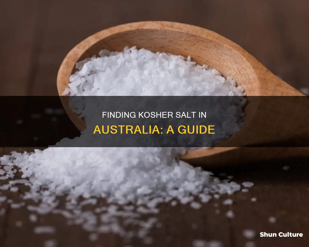 where to find kosher salt in australia