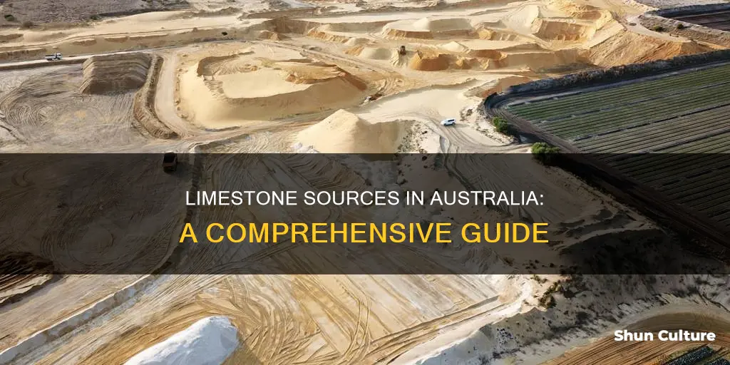 where to find limestone in australia