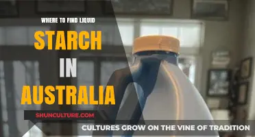 Liquid Starch: Where to Buy in Australia