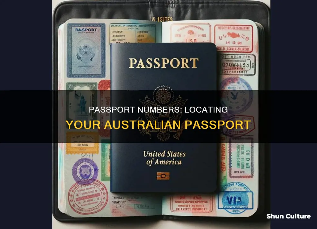where to find passport number australia