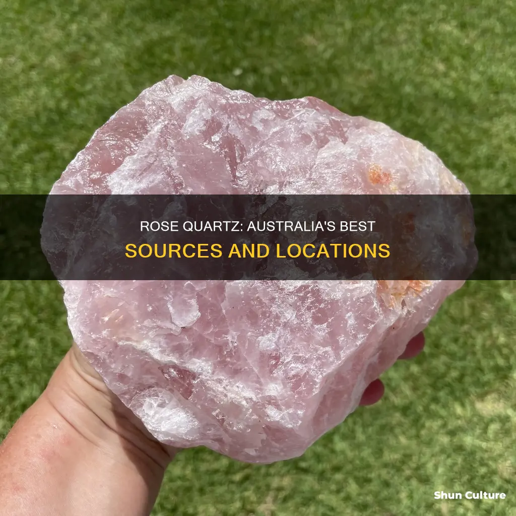 where to find rose quartz in australia