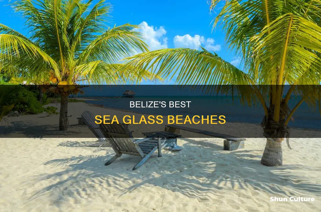 where to find sea glass in belize