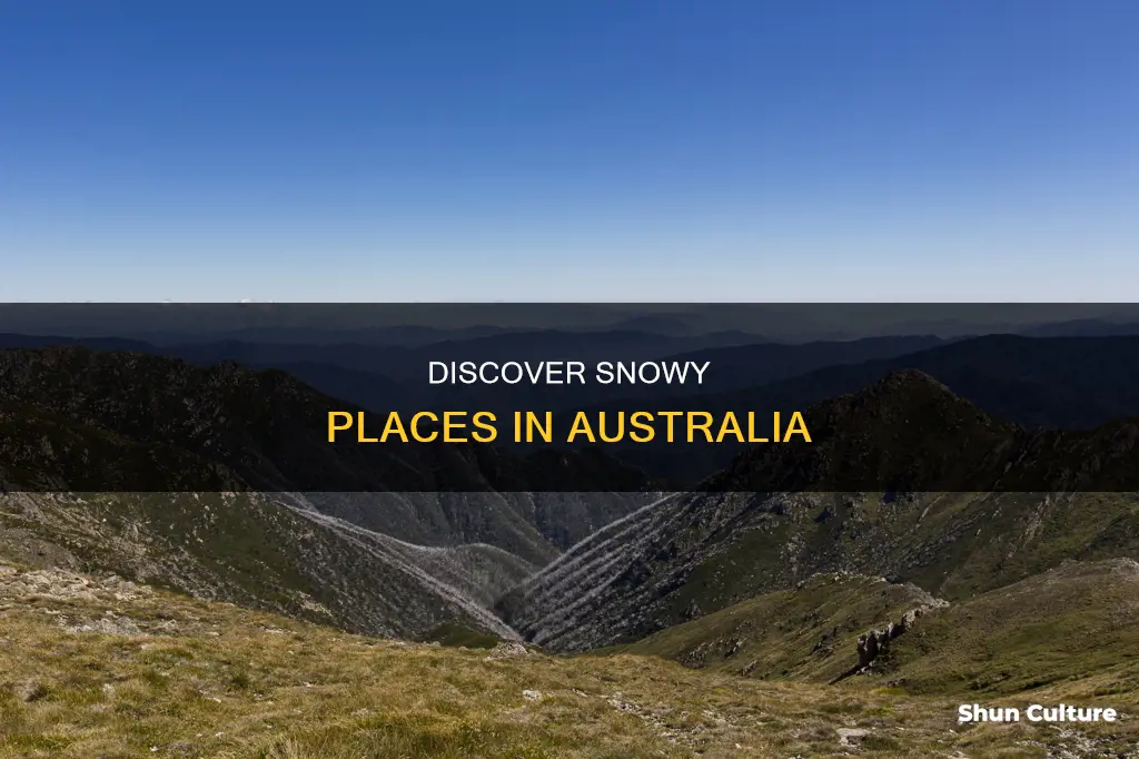 where to find snow in australia