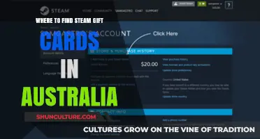 Steam Gift Cards: Where Australians Can Buy Them