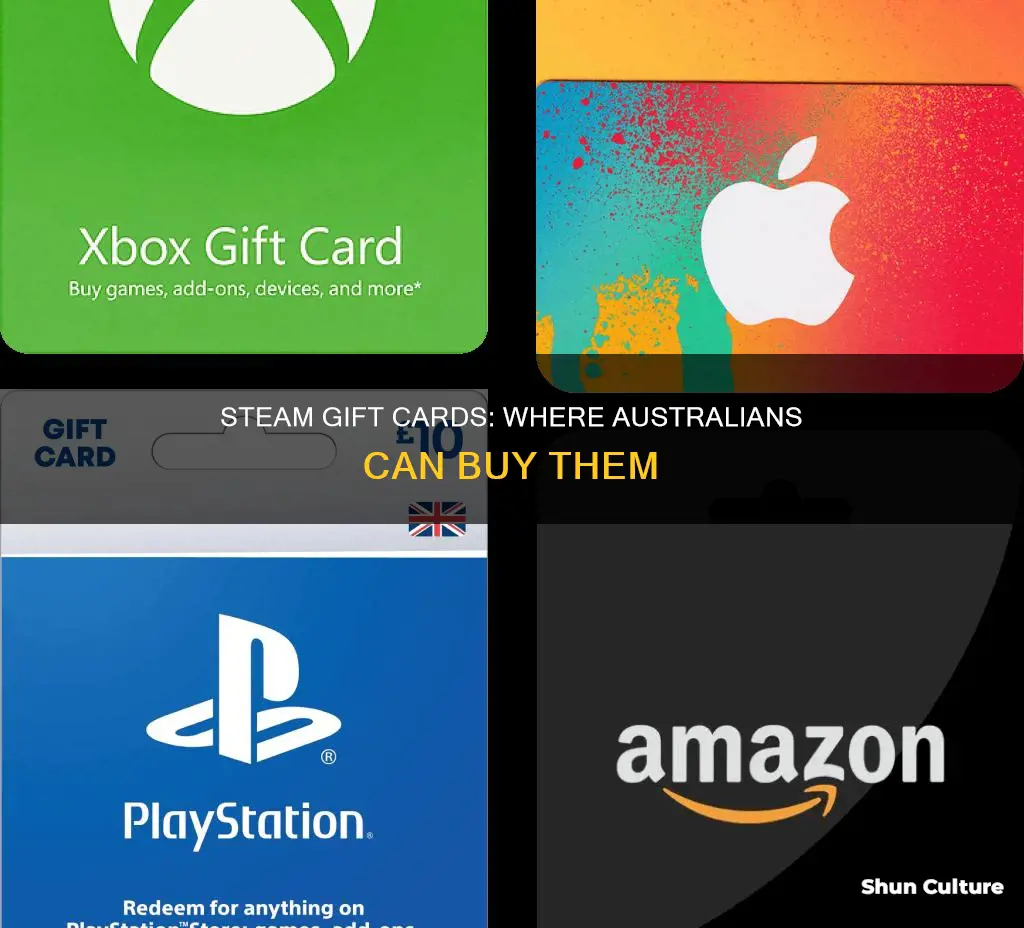 where to find steam gift cards in australia