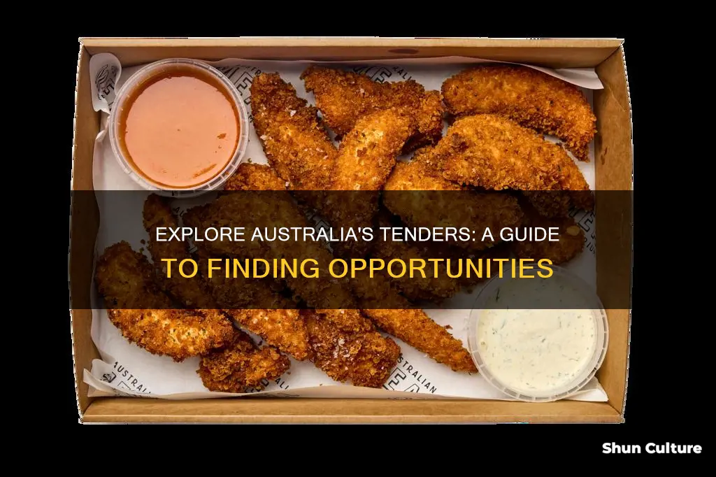 where to find tenders in australia