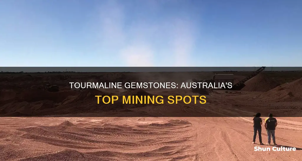 where to find tourmaline in australia