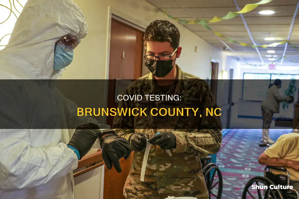 where to get a covid test in brunswick county nc