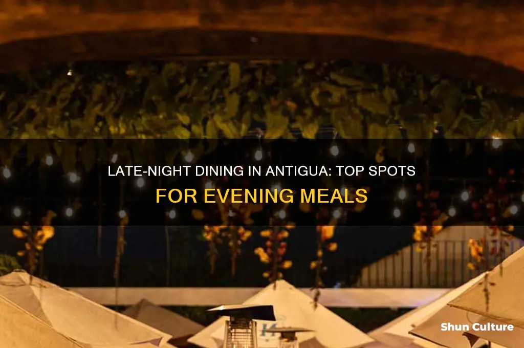 where to get a late dinner in antigua guatemala