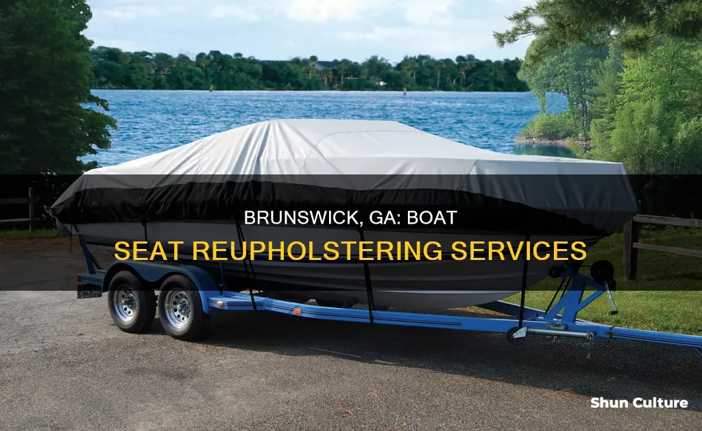 where to get boat seats reupholstered in brunswick ga