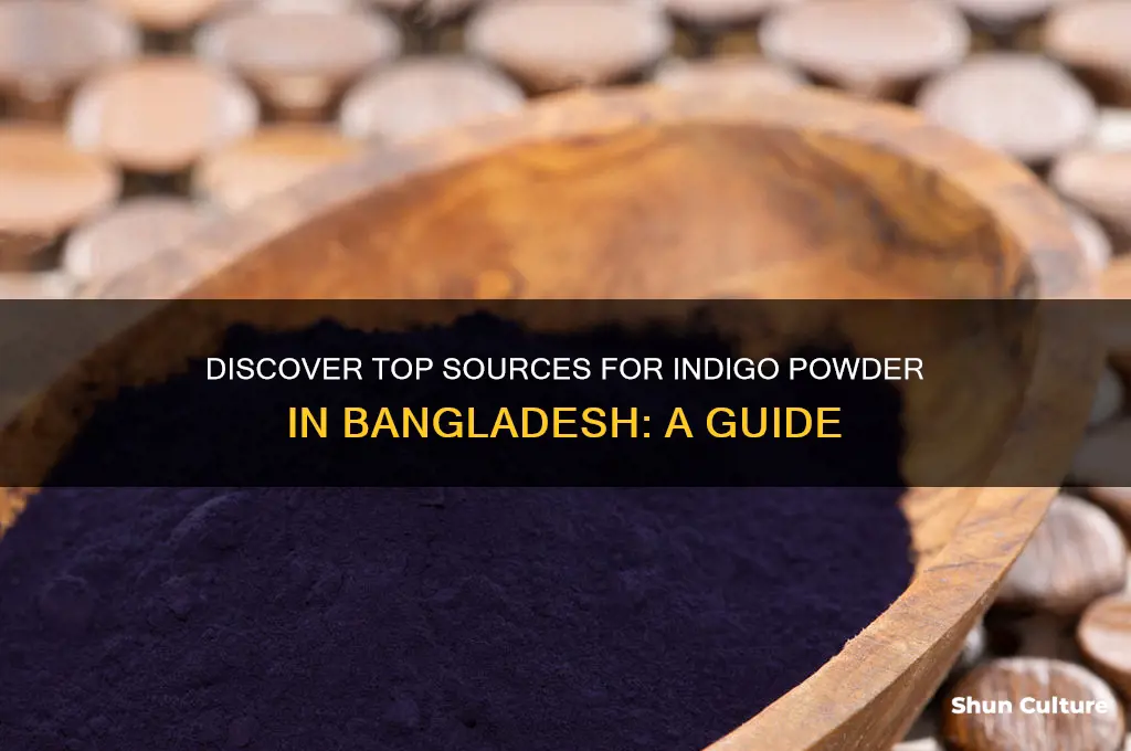 where to get indigo powder in bangladesh