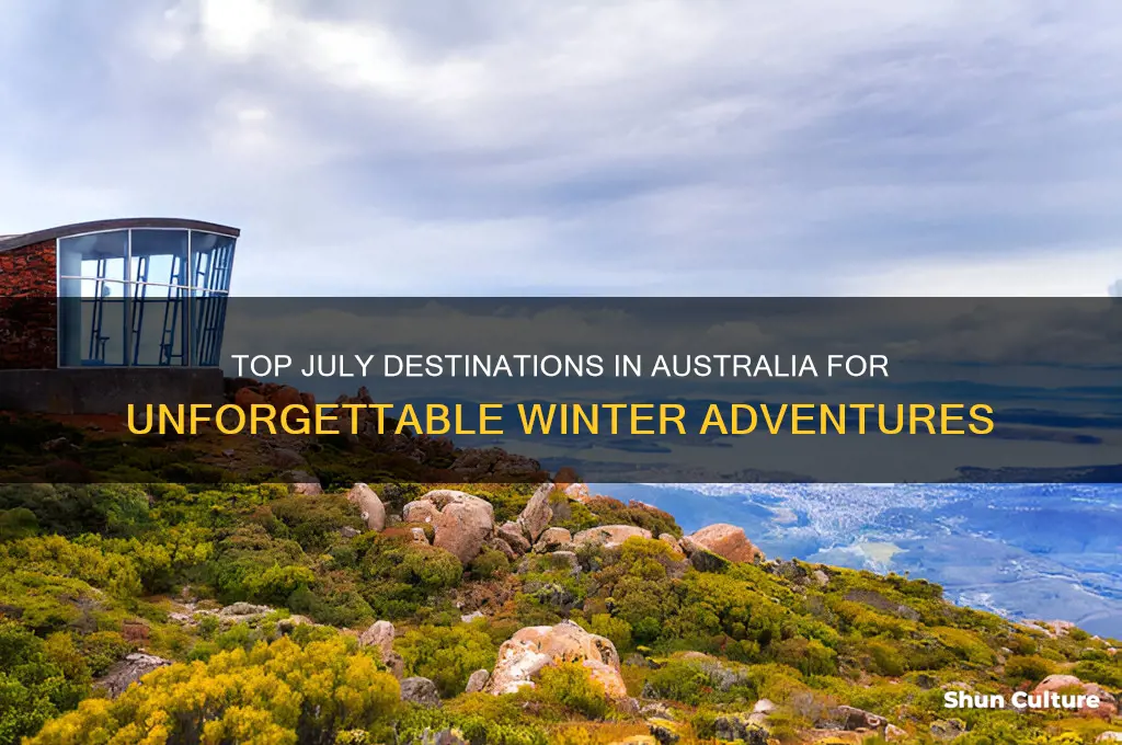 where to go australia july
