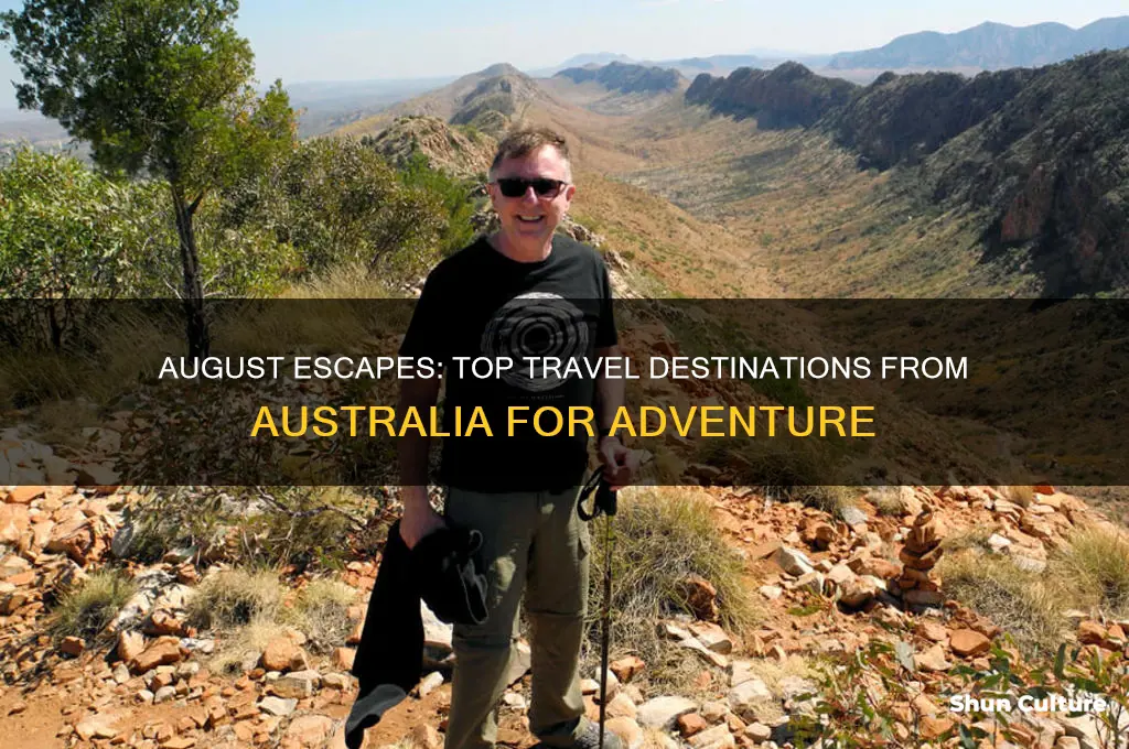 where to go in august from australia