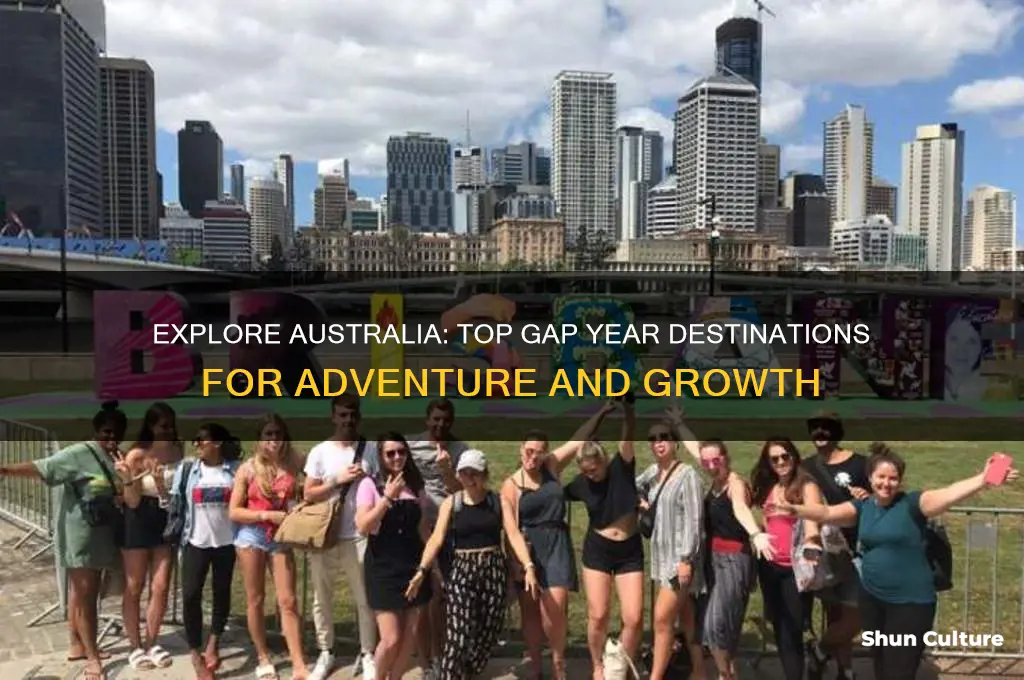 where to go in australia for gap year