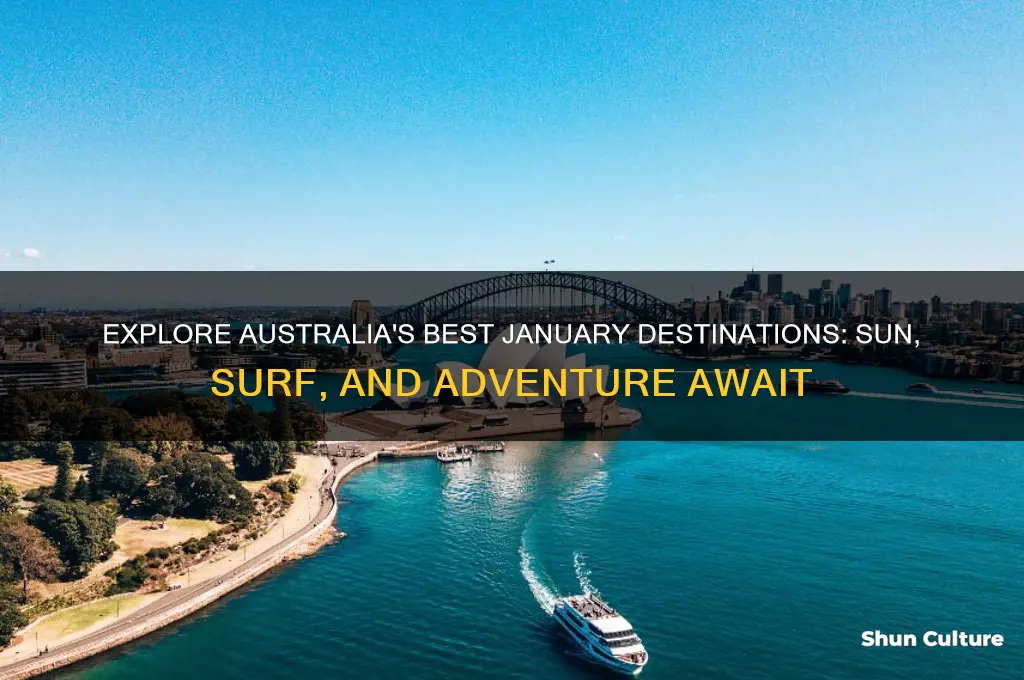 where to go in australia in january