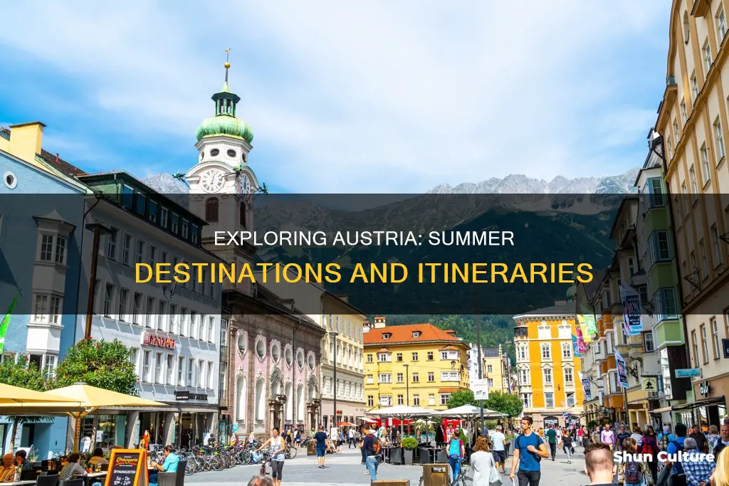 where to go in austria during summer