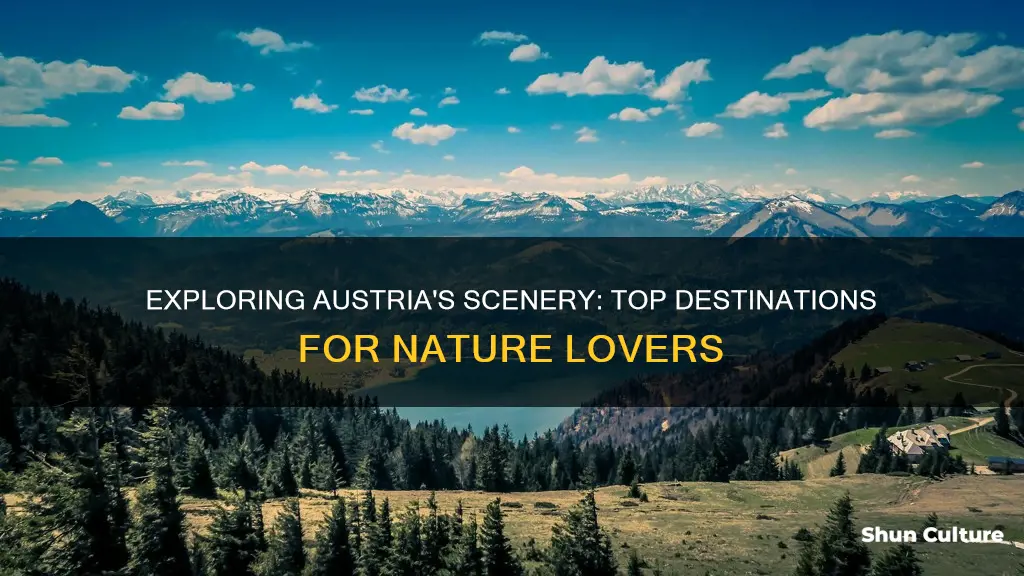 where to go in austria for scenery