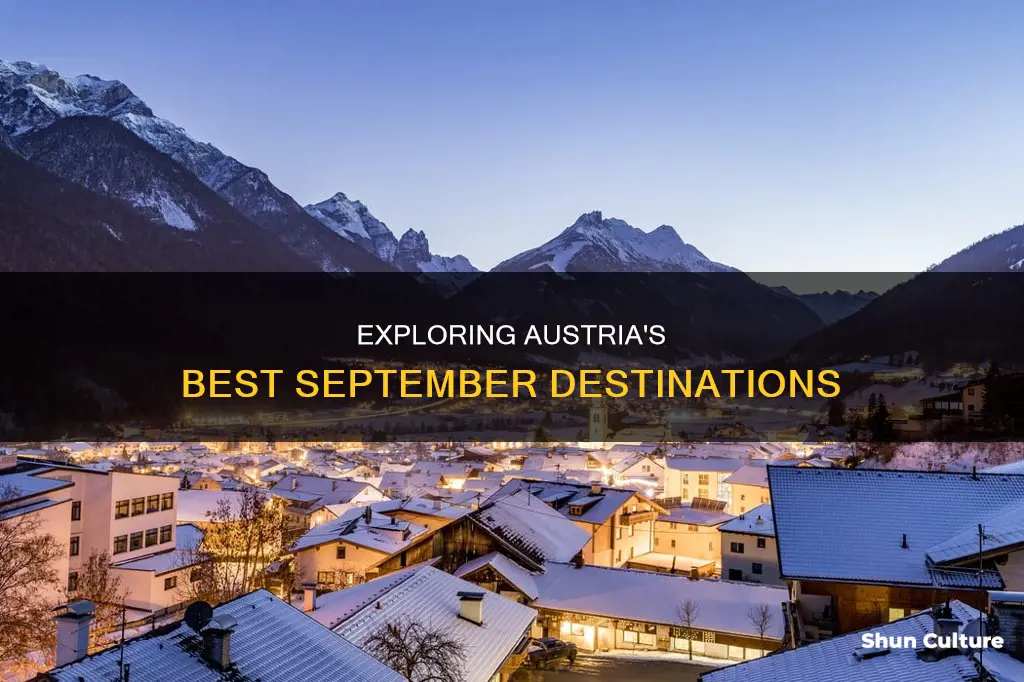 where to go in austria in September