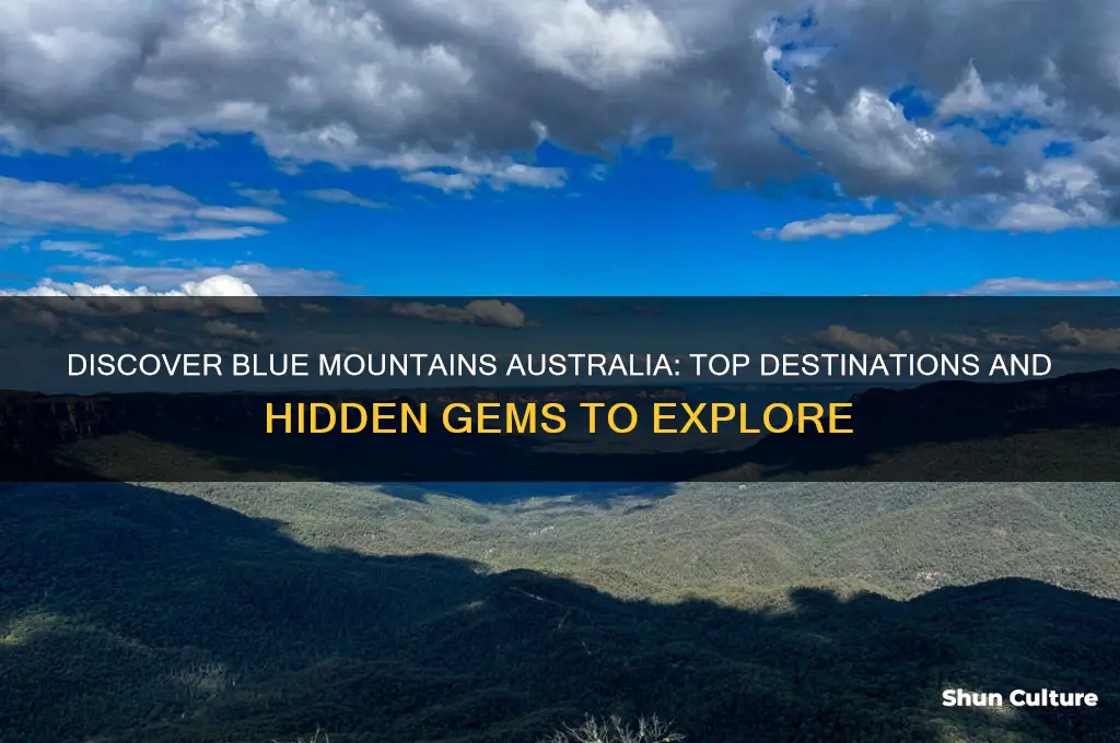 where to go in blue mountains australia