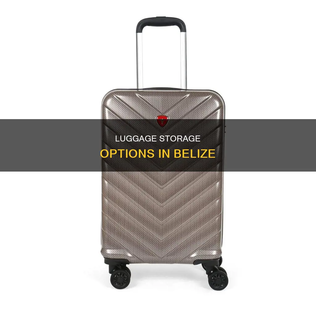 where to leave your luggage atm tour belize