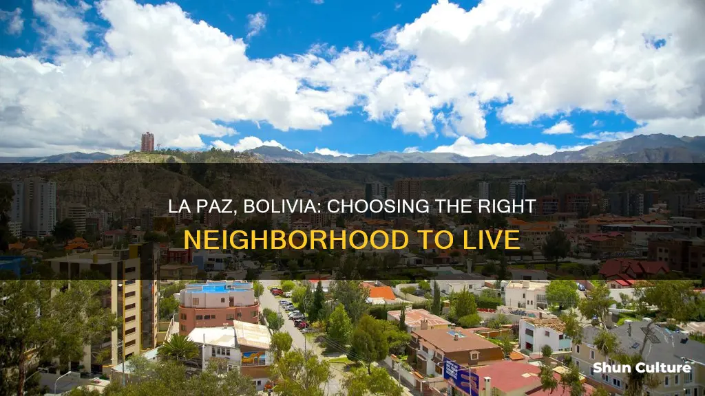 where to live in la paz bolivia