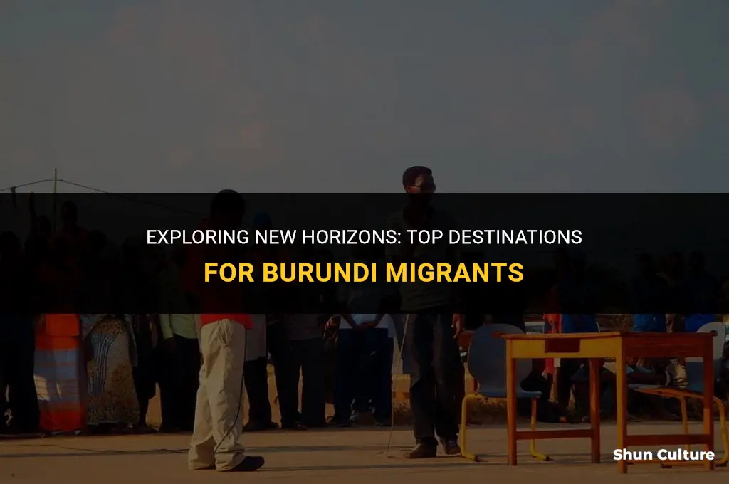 where to migrate to from burundi