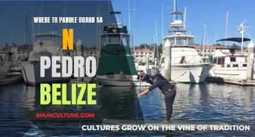 Paddle Boarding in San Pedro, Belize