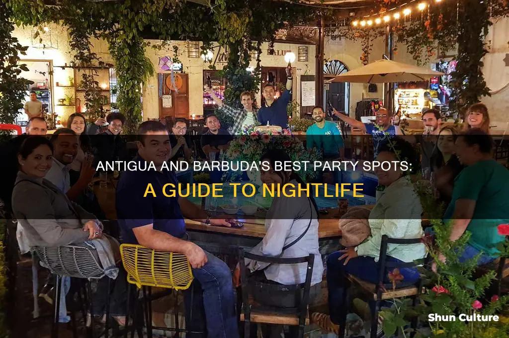 where to party in antigua and barbuda