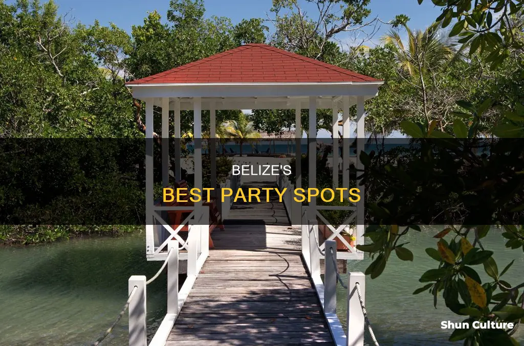 where to party in belize