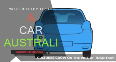 P-Plates: Where Should They Go on Your Car?