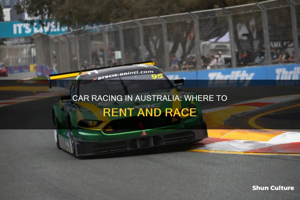 where to rent and race cars in australia