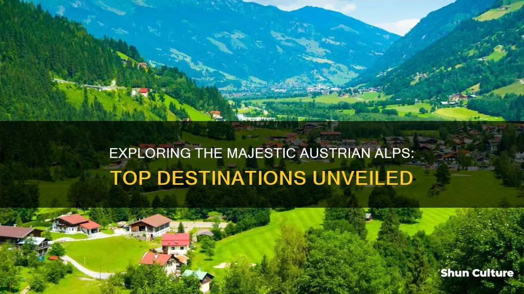 where to see austrian alps