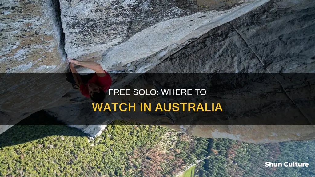 where to see free solo in australia