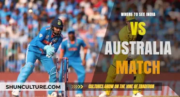 Where to Watch India vs Australia Match Live