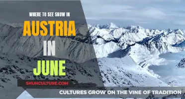 Snowy Austrian Adventures in June: Where to Go