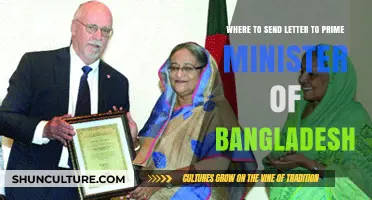 How to Address and Send a Letter to Bangladesh's Prime Minister