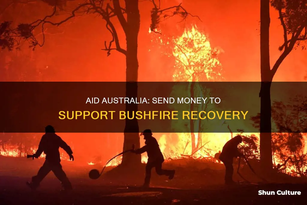 where to send money to help australia