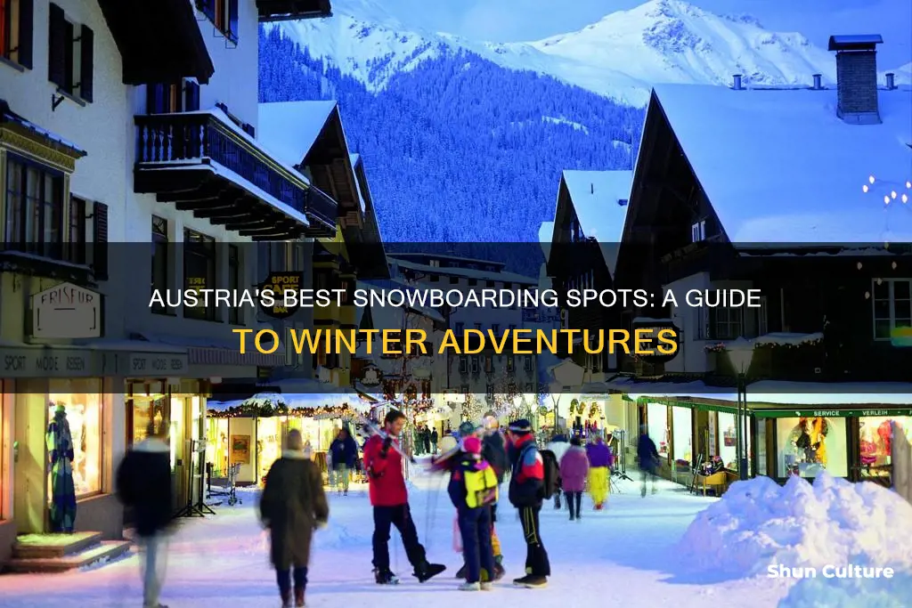 where to snowboard in austria