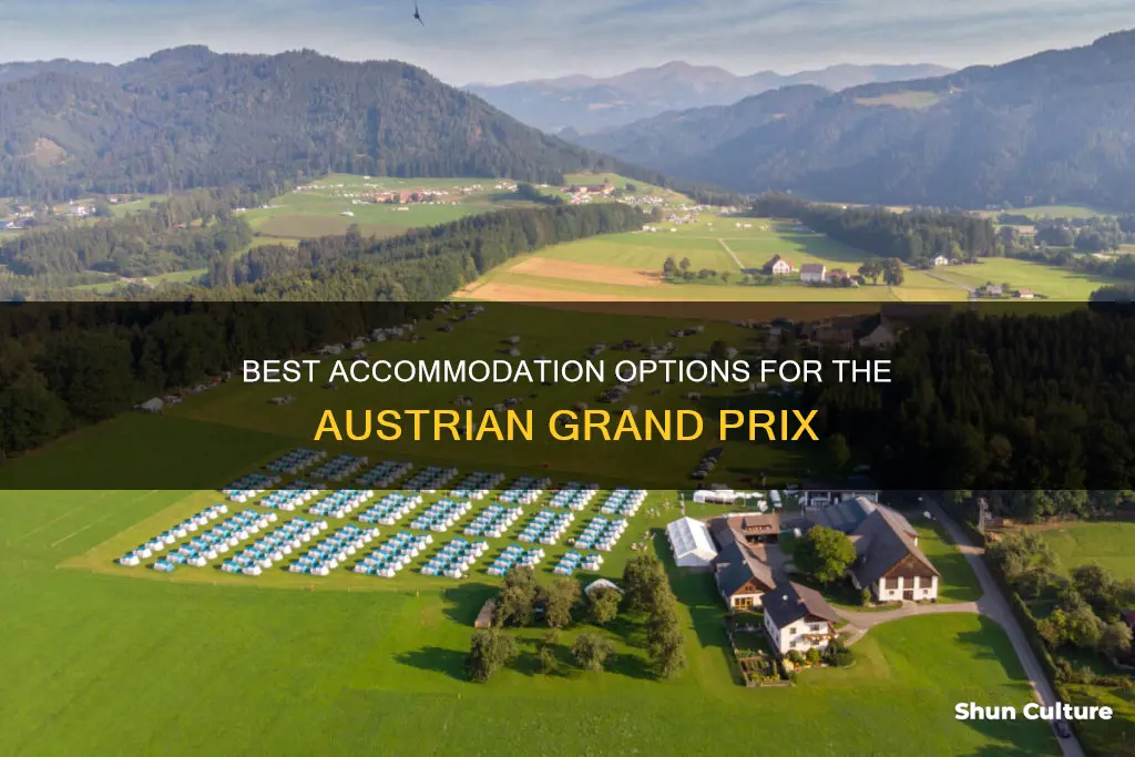 where to stay austrian grand prix