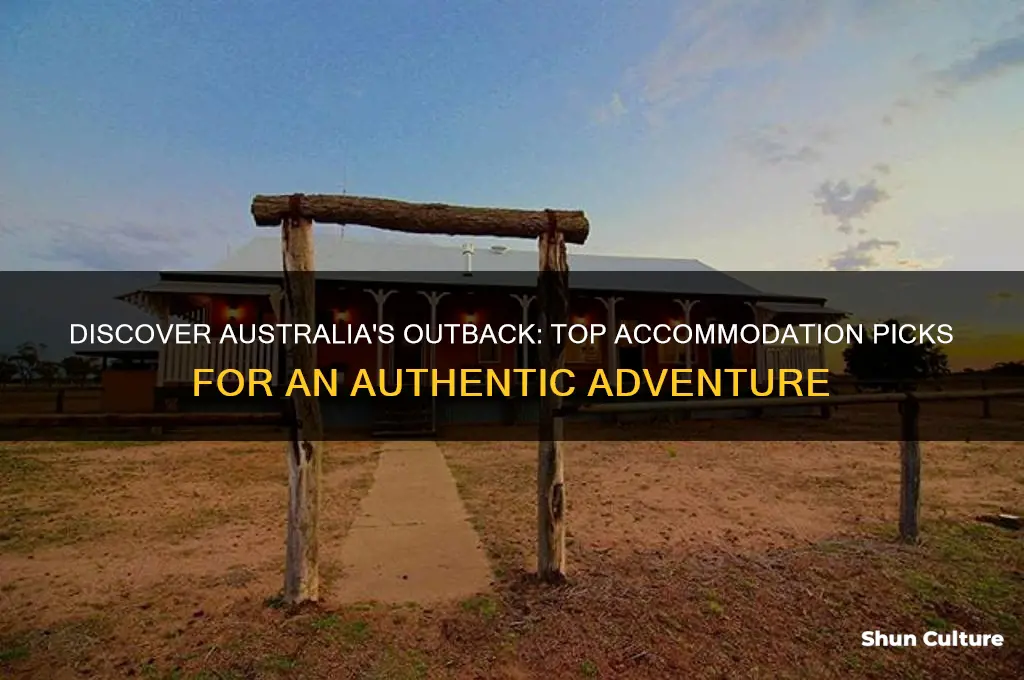 where to stay in australia to go visit the outback