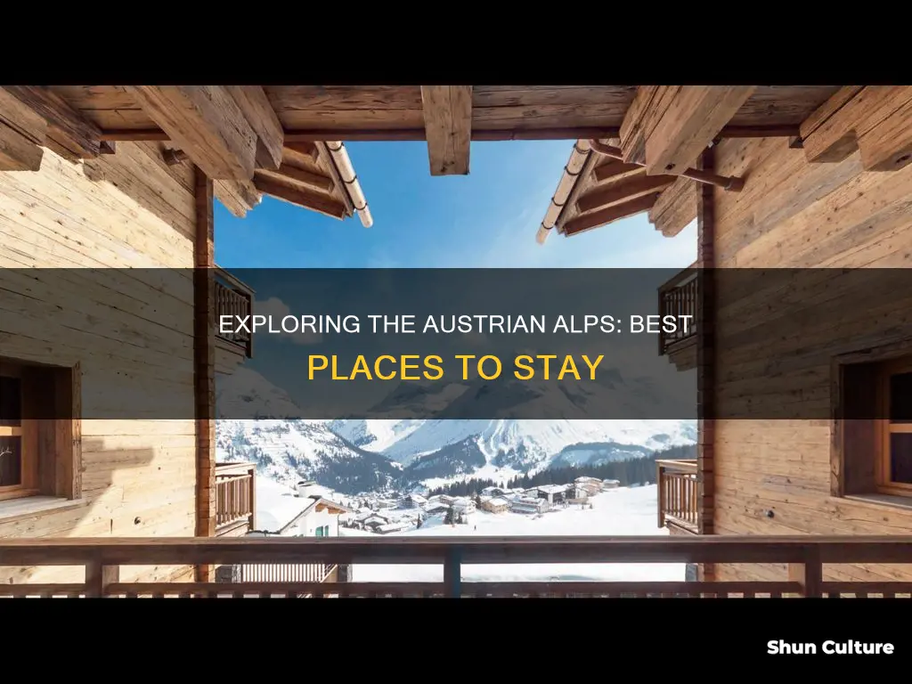 where to stay in austrian alps