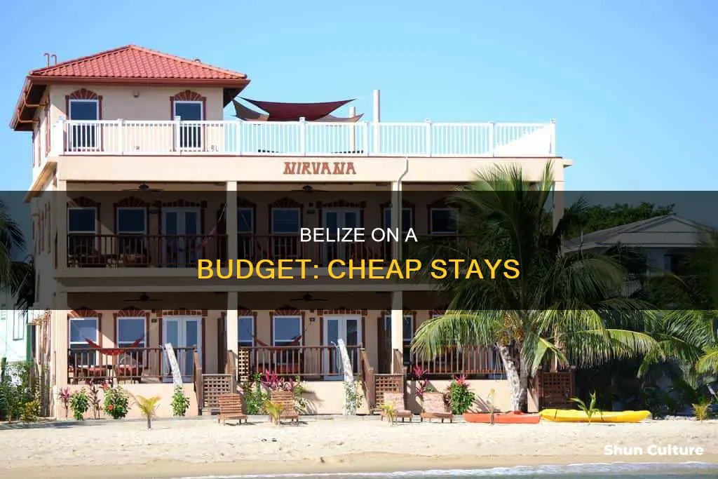 where to stay in belize for cheap