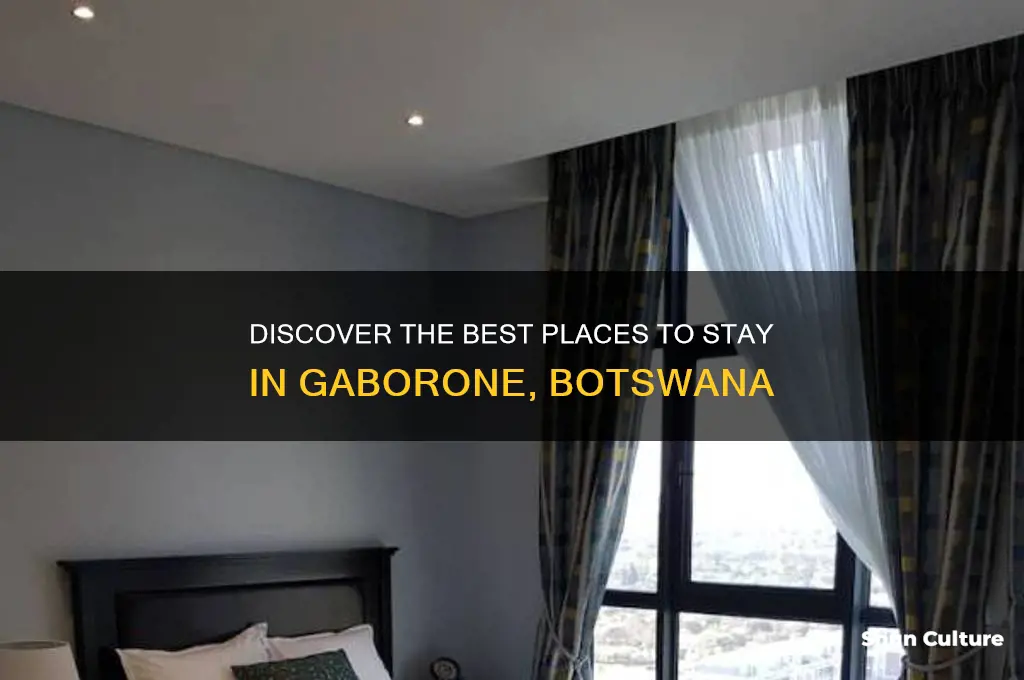 where to stay in botswana gaborone