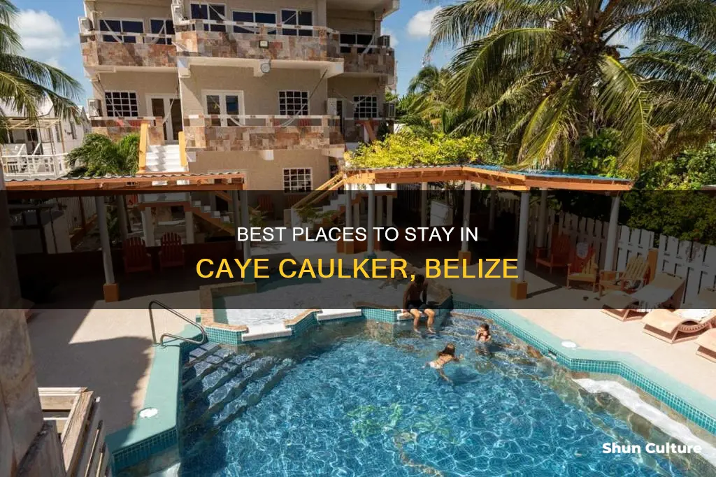 where to stay in caye caulker belize