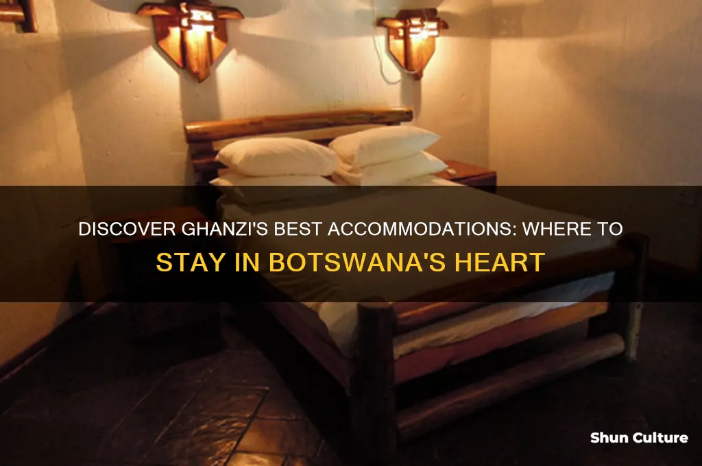 where to stay in ghanzi botswana