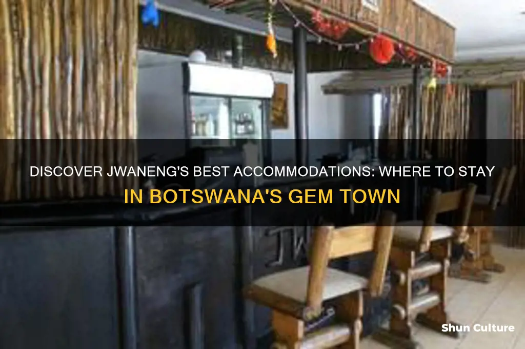 where to stay in jwaneng botswana